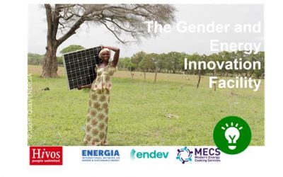 Meet Hivos and Gender and Energy Innovation Facility